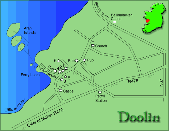 Doolin TownMap B 